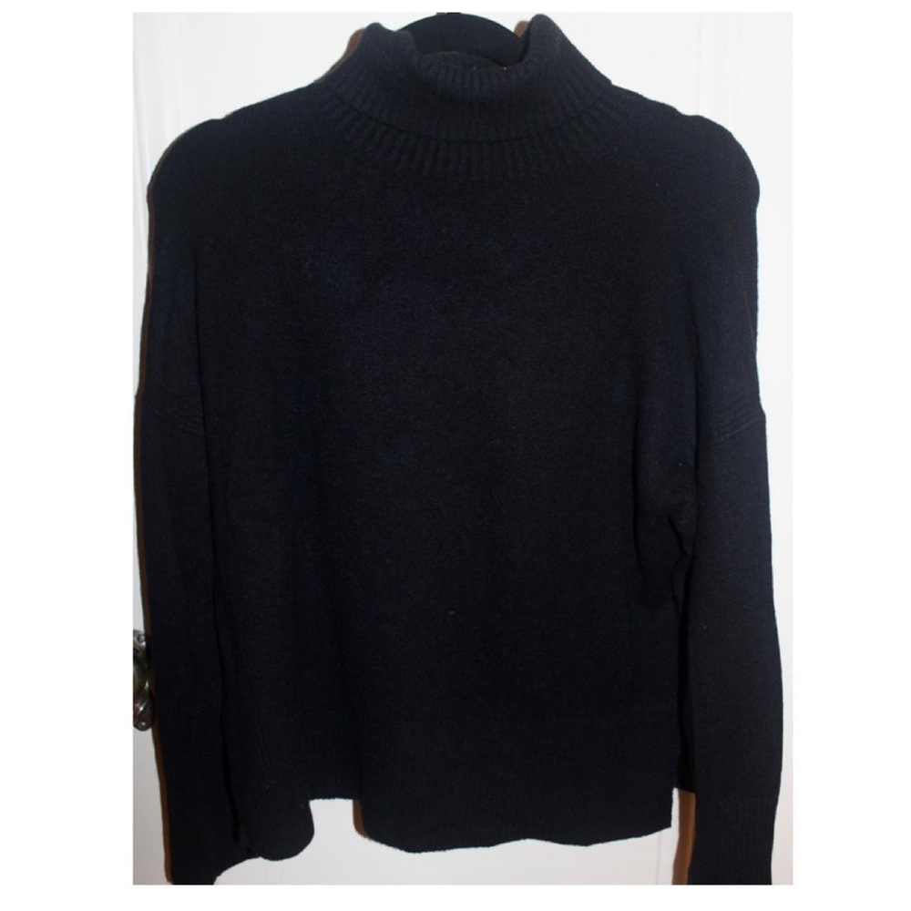 J. Crew Black Turtleneck Sweater